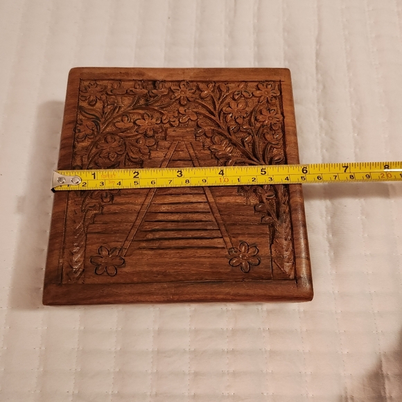 Spices Of Latin America Wooden Spice Box with Spoon - Picture 7 of 8